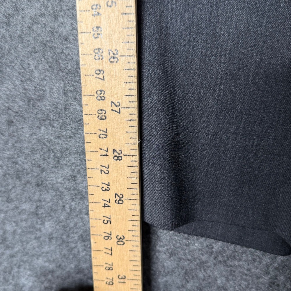 Mens Grey 100% Wool 2 Button Suit Set 42R W36 Made in USA 3510/2FP - Picture 15 of 16